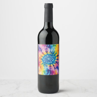 Rótulo De Garrafa De Cerveja Corante amarrado de cores complementares