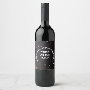 Rótulo De Garrafa De Cerveja Crie o seu personalizado