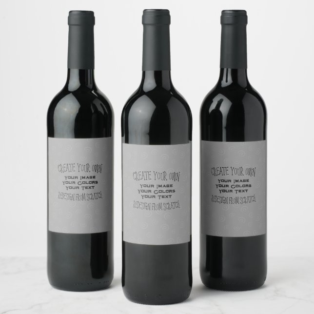 Rótulo De Garrafa De Cerveja Crie Seu Próprio Design Personalizado (Garrafas)