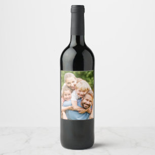 Rótulo De Garrafa De Cerveja Crie Seu Próprio Quadro Personalizado de Foto DIY