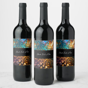 Rótulo De Garrafa De Cerveja Crie Seu Próprio Vidro Colorido Personalizado