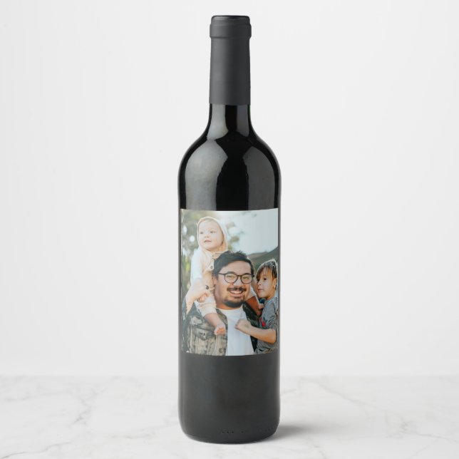 Rótulo De Garrafa De Cerveja Crie Sua Própria Imagem Personalizada (Frente)