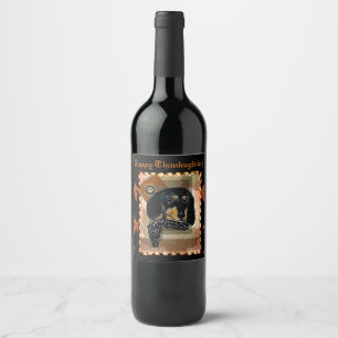 RÓTULO DE GARRAFA DE CERVEJA DACHSHUND
