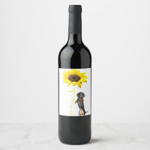 Rótulo De Garrafa De Cerveja Dachshund Doxie Wiener Dotson Mãe Mãe Mama Mor G