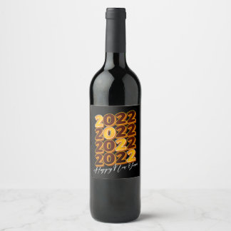 Rótulo De Garrafa De Cerveja Design do Partido da Celebração do feliz ano novo