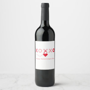 Rótulo De Garrafa De Cerveja Design especial XO ❤️ XO
