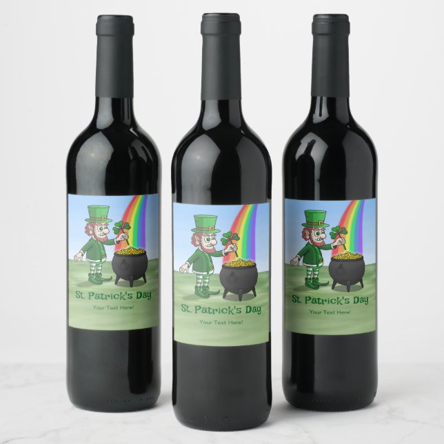 Rótulo De Garrafa De Cerveja Dia de São Patrício (Garrafas)