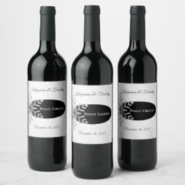 Rótulo De Garrafa De Cerveja Diamond Snowflake Bottle