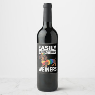 Rótulo De Garrafa De Cerveja Distribuído Facilmente Por Weiners LGBTQ Gay Arco-
