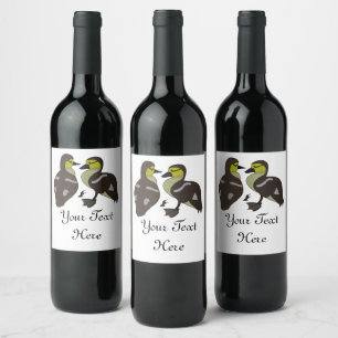 Rótulo De Garrafa De Cerveja Duckin Muscovy
