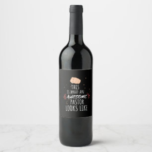 Rótulo De Garrafa De Cerveja É assim que um pastor incrível se parece