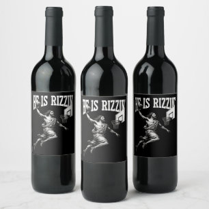 Rótulo De Garrafa De Cerveja Ele É Rizzin Engraçado, Jesus, Dia da Páscoa de Ba