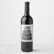 Embalagem de vinho de marca única