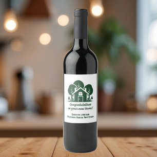 Rótulo De Garrafa De Cerveja Empresa de Marketing de Imóveis Floresta Personali