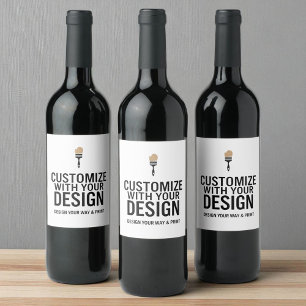 Rótulo De Garrafa De Cerveja Empresa Personalizada Marcas Personalizadas Person