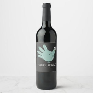 Rótulo De Garrafa De Cerveja Enfermeira Turquia Gobble Squad ER Enfermeira Ação