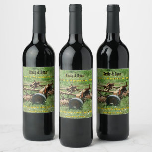 Rótulo De Garrafa De Cerveja Engraçado, Fazenda, Casamento de Barão, Luz
