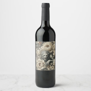 Rótulo De Garrafa De Cerveja Esplendor Lycantrópico - Lobisomem Gótica