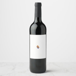 Rótulo De Garrafa De Cerveja Estilo Decorativo, Verde Azul Escuro, Wattle