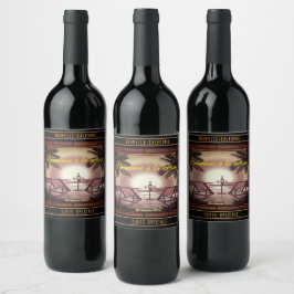 Rótulo De Garrafa De Cerveja Étiquette Pour Bouteilles De Vin lot d'étiquettes