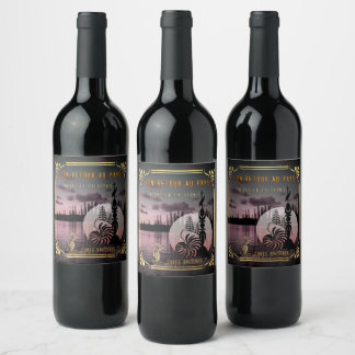 Rótulo De Garrafa De Cerveja Étiquette Pour Bouteilles De Vin lot d'étiquettes