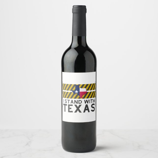 Rótulo De Garrafa De Cerveja Eu Fico Com O Texas (Frente)