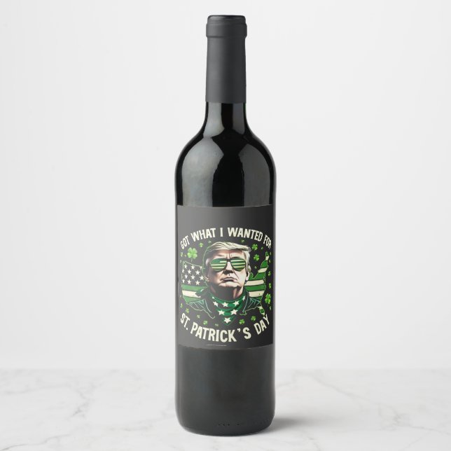 Rótulo De Garrafa De Cerveja Eu tenho o que eu queria para a Rua. (Frente)