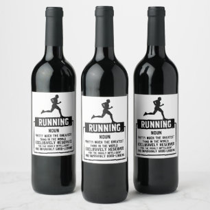 Rótulo De Garrafa De Cerveja Executando Definição