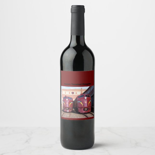 Rótulo De Garrafa De Cerveja Famosas Locomotivas Restauradas da Pennsylvania Ra (Frente)