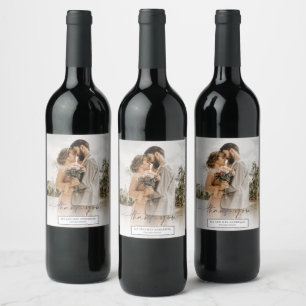 Rótulo De Garrafa De Cerveja Favor de casamento com foto e roteiro simples