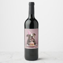 Feliz aniversário! Bolo de comer cachorro