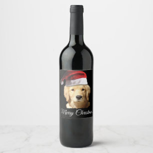 Rótulo De Garrafa De Cerveja Feliz Ouro de Natal