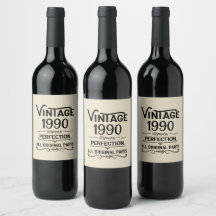 Festa de aniversário de 35 anos personalizada vint