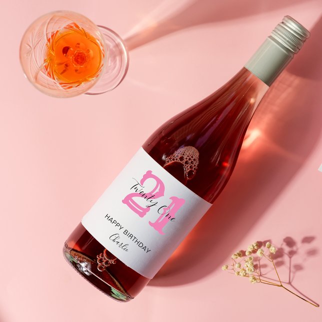 Rótulo De Garrafa De Cerveja Festa de aniversário personalizada 10ª 21rua 40ª 5 (Criador carregado)