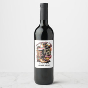 Rótulo De Garrafa De Cerveja Festa de Despedida de Solteira em Nashville