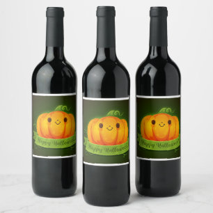 Rótulo De Garrafa De Cerveja Festa de Halloween