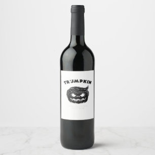 Rótulo De Garrafa De Cerveja Figurino de Dia de as Bruxas engraçado de Trompkin