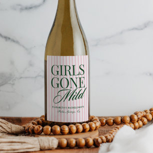 Rótulo De Garrafa De Cerveja Fim de Semana de Solteira na Spa de Roupão Girls G