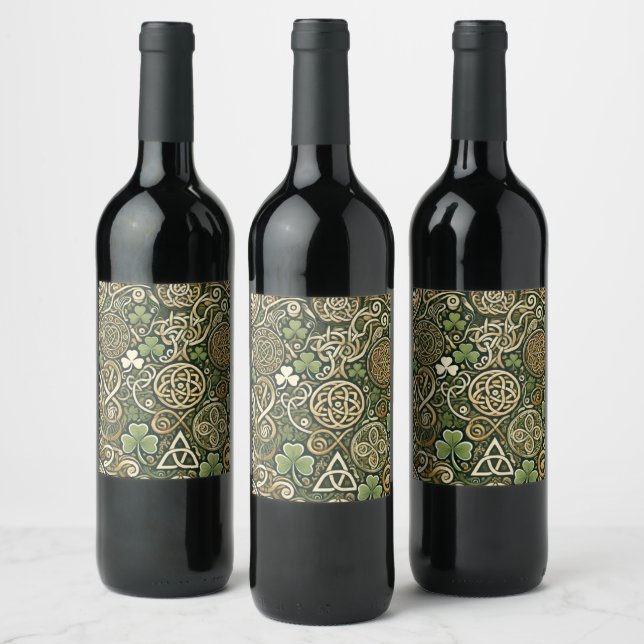 Rótulo De Garrafa De Cerveja Floração Celta (Garrafas)