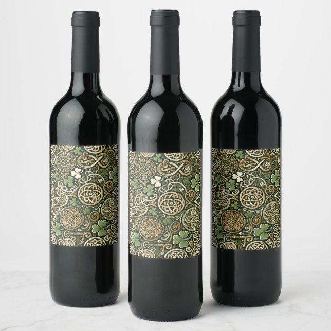 Rótulo De Garrafa De Cerveja Floração Celta (Garrafas)