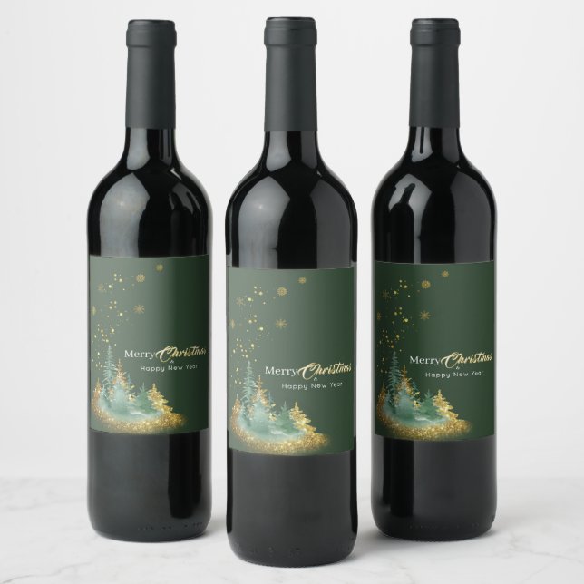 Rótulo De Garrafa De Cerveja Floresta Encantadora (Garrafas)
