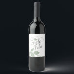 Rótulo De Garrafa De Cerveja Folhagem de Folhagem Verde de Folhagem Bridesmaid<br><div class="desc">A etiqueta elegante da mestra botânica ou madrinha de casamento de propostas enquadra seus detalhes com uma borda de folhas verdes seniores em um fundo branco nítido. A fonte é definida em um tipo elegante de sans tradicional serif e script. Perfeito para chá de panela, casamento, festa de solteira ou...</div>