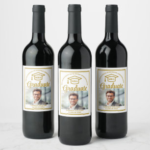 Rótulo De Garrafa De Cerveja Foto de Graduação MBA da Escola de Negócios em Our
