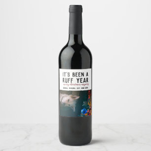Rótulo De Garrafa De Cerveja Foto de Natal 2020