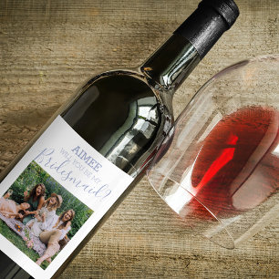 Rótulo De Garrafa De Cerveja Foto mínima moderna Você Será Minha Porta-Voz