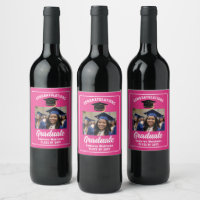 Foto personalizada de Festa de formatura rosa-quen