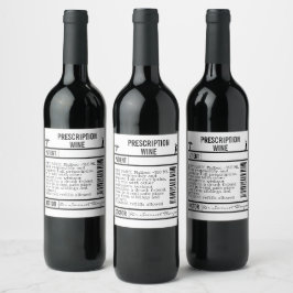 Rótulo De Garrafa De Cerveja FUN Custom Wine Labels for WINE