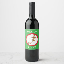 RÓTULO DE GARRAFA DE CERVEJA FUTEBOL
