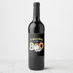Rótulo De Garrafa De Cerveja Futura Mamãe Grávida Little Boo Divertido Hallowee