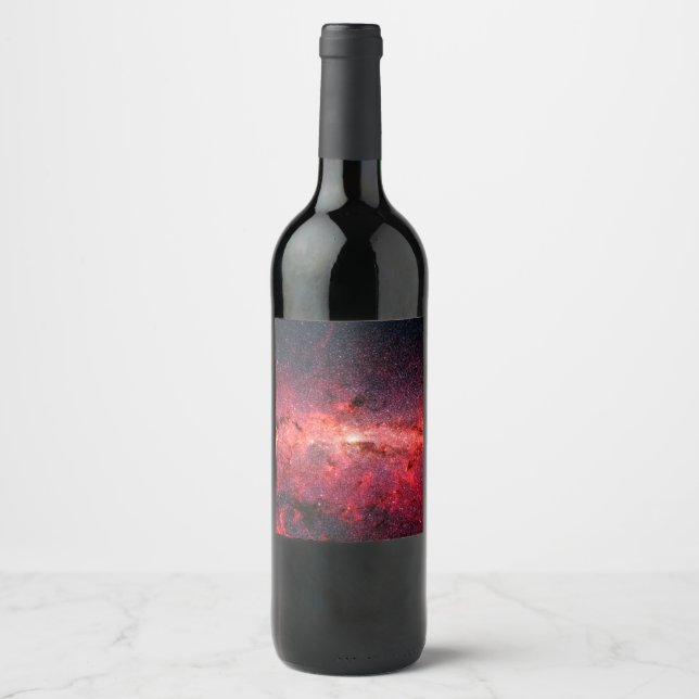Rótulo De Garrafa De Cerveja Galáxia Via Láctea (Frente)